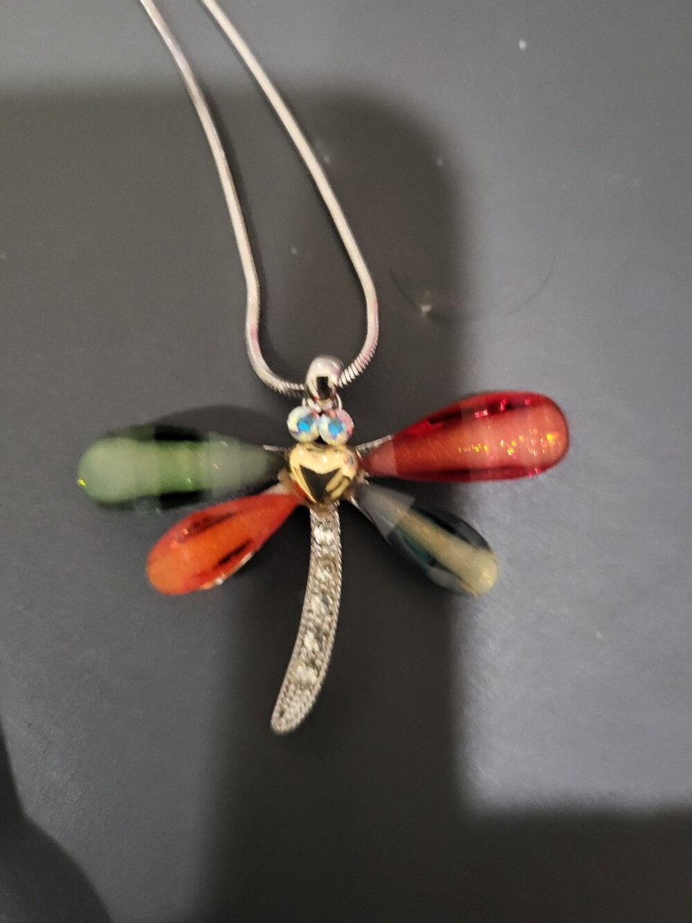 DRagonfly pendant chain